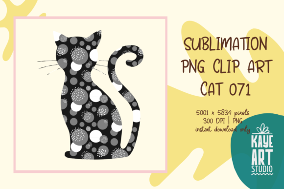 Cat Sublimation PNG Clip Art 071 Review