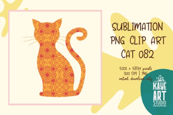 Cat Sublimation PNG Clip Art 082 Review