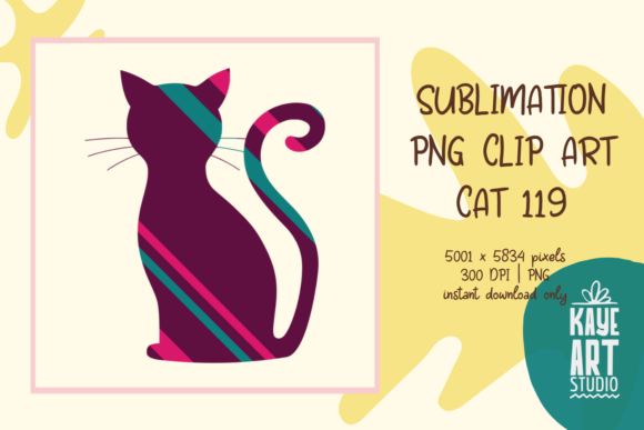 Cat Sublimation PNG Clip Art 119 Review
