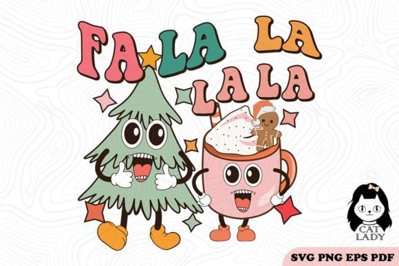 Fa La La La La Christmas SVG PNG Review