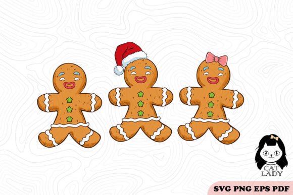 Gingerbread Christmas SVG PNG Review