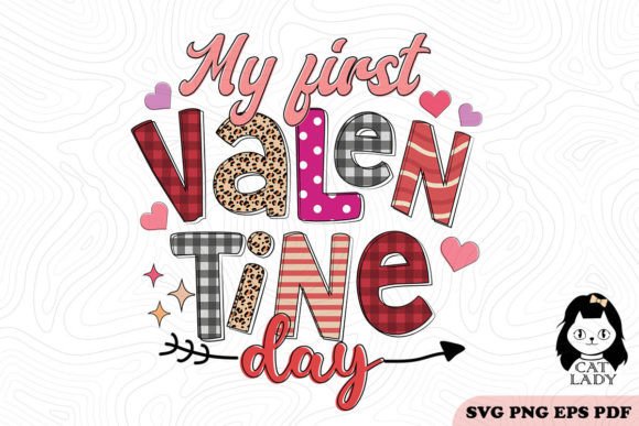 My First Valentine Day SVG PNG Review