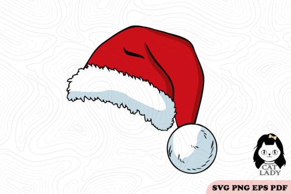 Santa Claus Hat Christmas SVG PNG Review