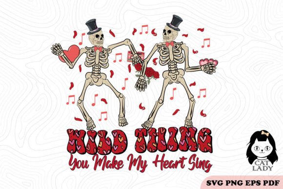 Skeletons Valentine SVG PNG Sublimation Review
