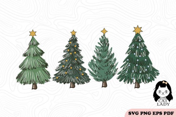 Trees Christmas SVG PNG Sublimation Review