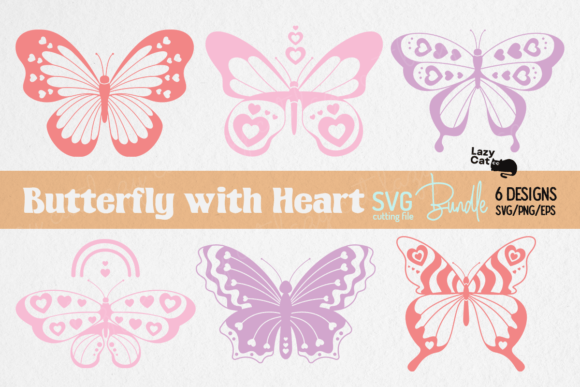 Valentines Butterfly Heart SVG Bundle Review